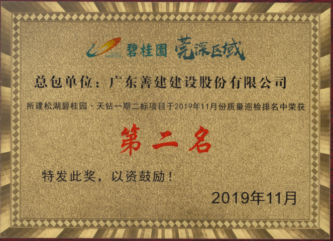 山湖11月质量排名第二.png